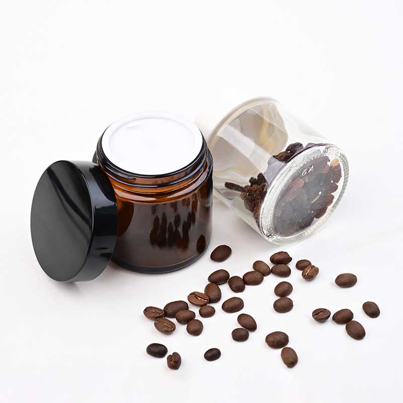 Coffee And Tea Glass - ポータブルコーヒー豆保存ガラス瓶 130 ミリリットル防塵防湿使用ドライフルーツ、茶葉、コーヒー粉の保存に使用