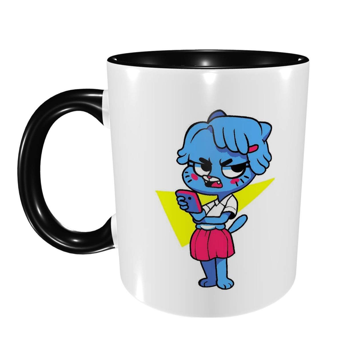 Coffee Tea World - ニコール・ワターソン ガムボールの驚くべき世界 アニメマグカップ 面白いセラミックコーヒーカップ ティーマグカップ ミルクカップ