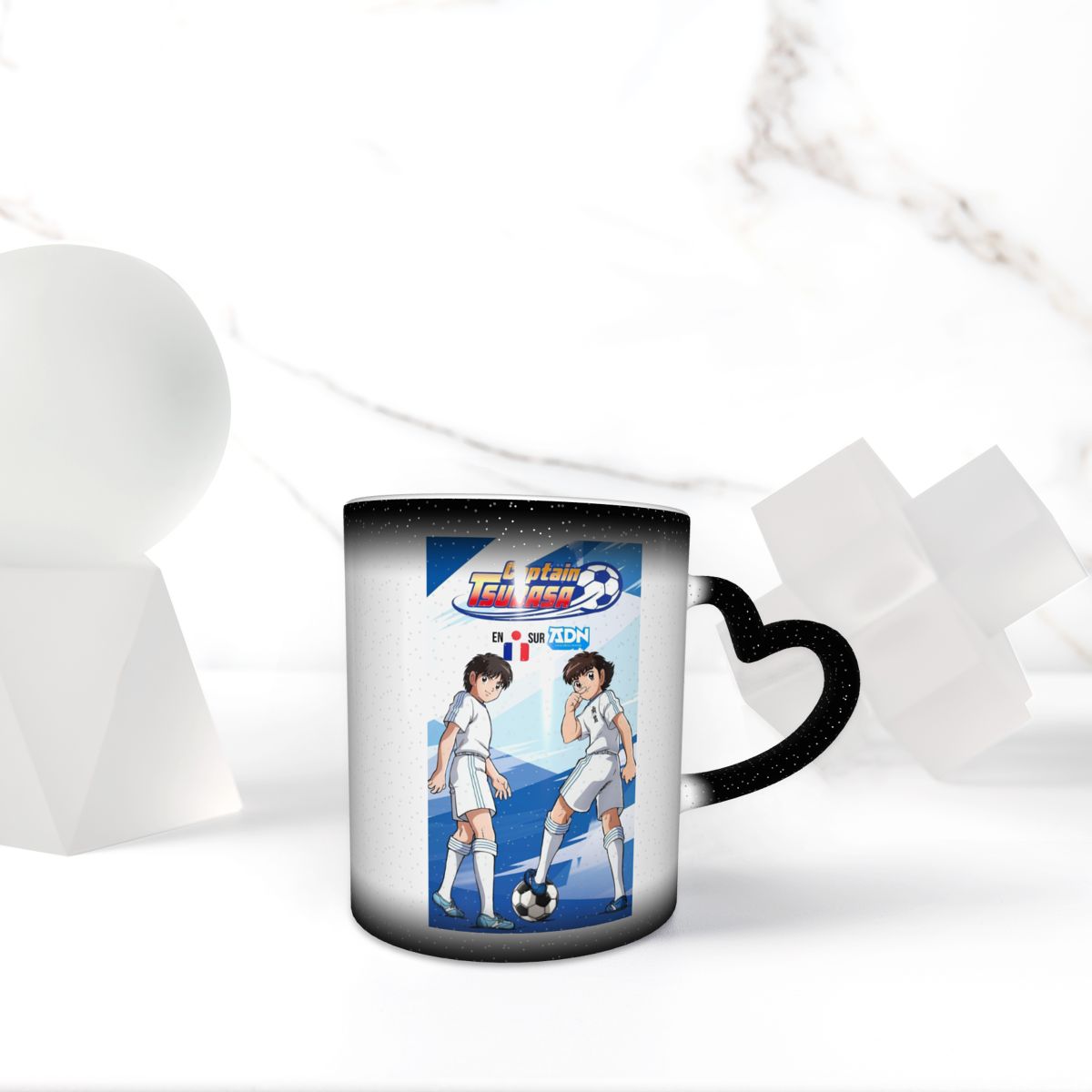 Coffee Tea Japan - キャプテン・ツバサの日本サッカーアニメマグカップ 面白いセラミック製コーヒーカップ ティーカップ ミルクカップ ドリンクウェア 友人へのギフト