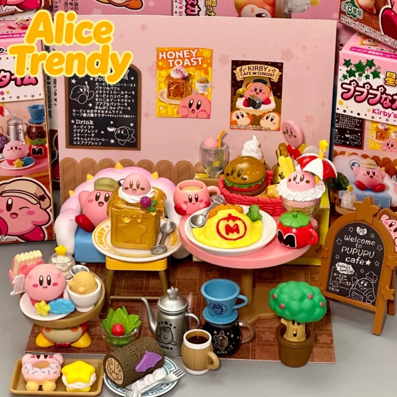 Good Coffee Tea - 在庫あり レメンツ カービィ コーヒータイム アフタヌーンティー デザートショップ、かわいいミニチュアジオラマシーン、コレクタブルスナックスタイルボックスフィギュア