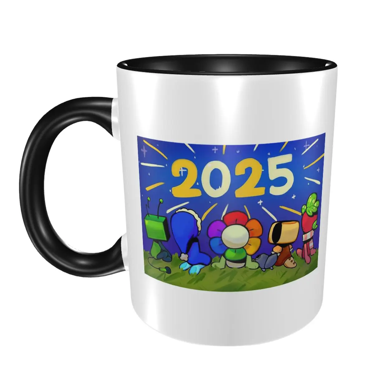 Coffee Tea World - Dandys World ゲームマグ 面白いセラミックコーヒーカップ ティーマグ ミルクカップ