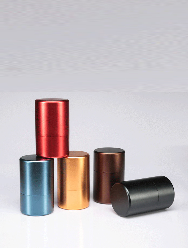 Coffee Or Tea Please - クラシックなアルミ合金製気密保存容器、家庭用高品質防湿容器（お茶、コーヒー、キャンディー用）