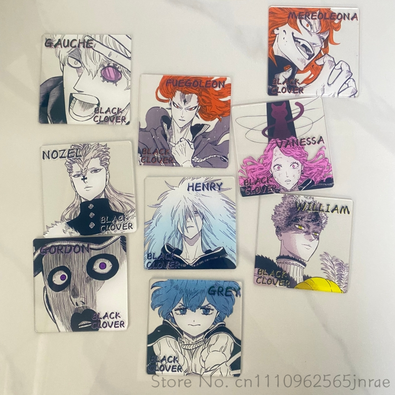 ブラッククローバーアニメクリエイティブアクリルコースターアス - Good Coffee Tea のレビューと価格