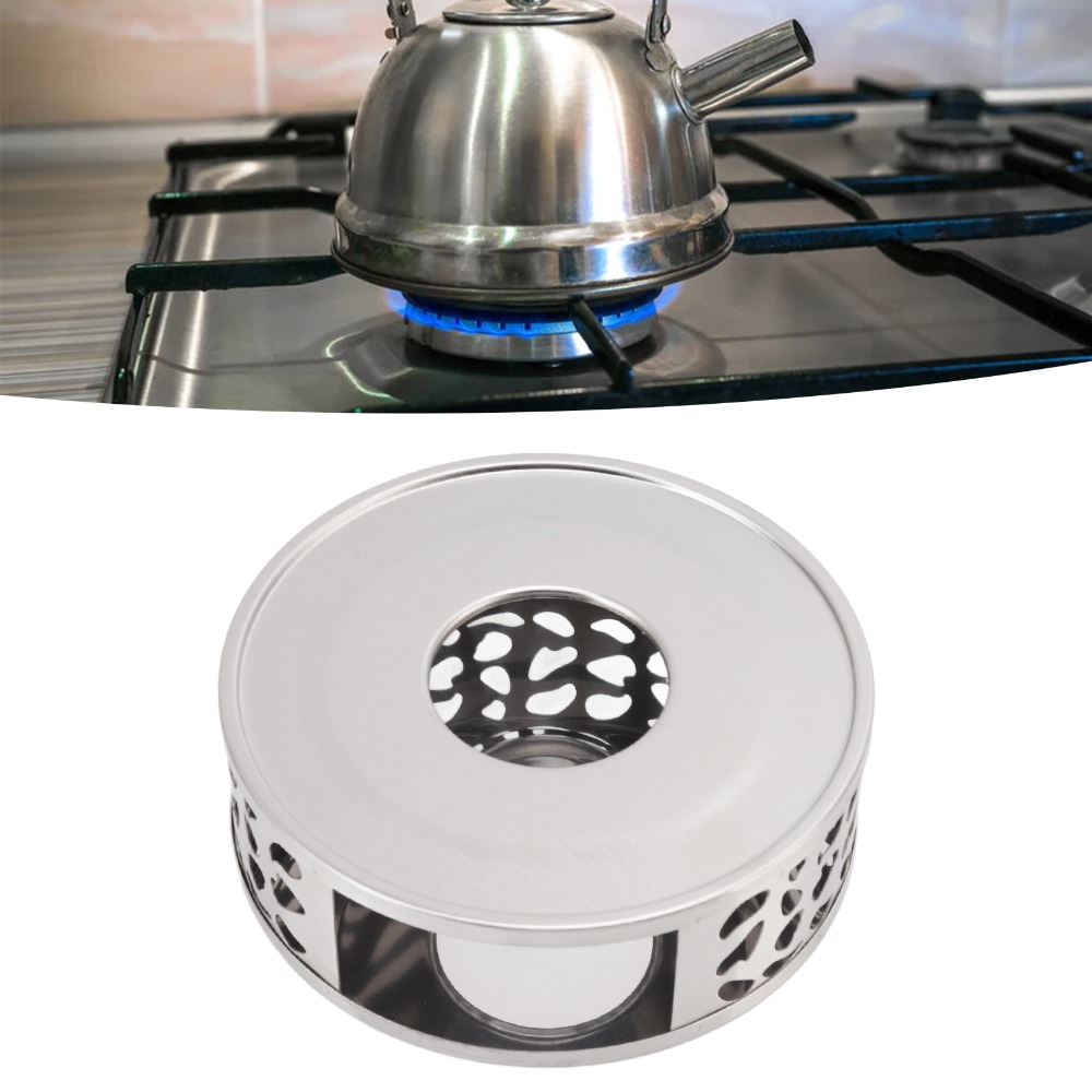 ステンレス鋼ティーポットヒーター換気穴中空デザインティーウォ - Coffee Tea Warmer のレビューと価格