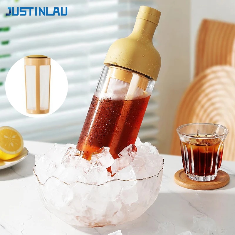 JUSTINLAU 1L コールドブリューコーヒーピッチャー - Coffee And Tea Glass のレビューと価格