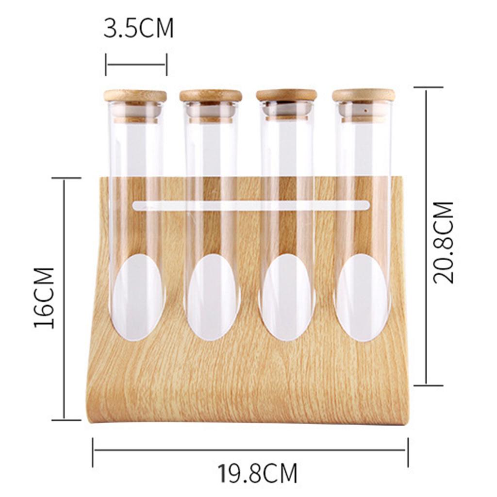 ガラス管収納ラック コーヒー・香り付き紅茶用 透明ガラス - Coffee And Tea Glass のレビューと価格