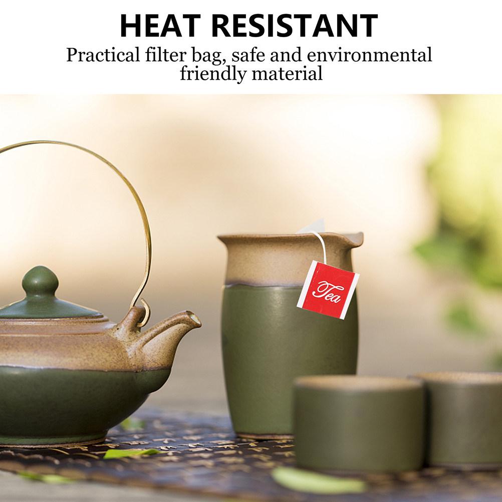 200枚入り使い捨てシール式ティーフィルターバッグ、空のルー - Coffee Tea And Leaf のレビューと価格