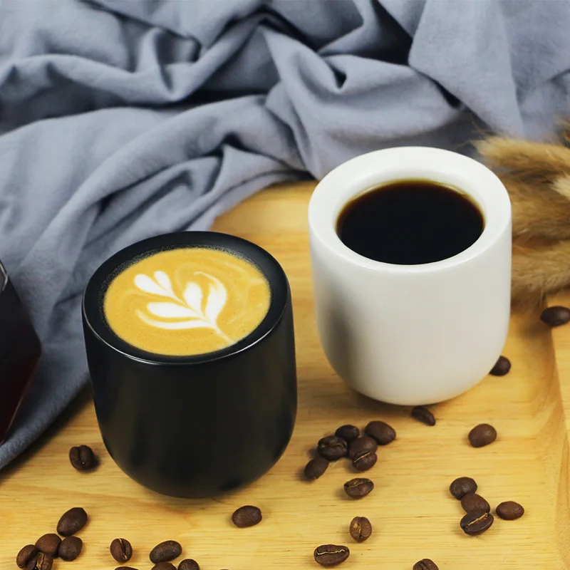 厚手の100mlセラミックコーヒーマグカップ、優れた保温効果 - Good Coffee Tea のレビューと価格