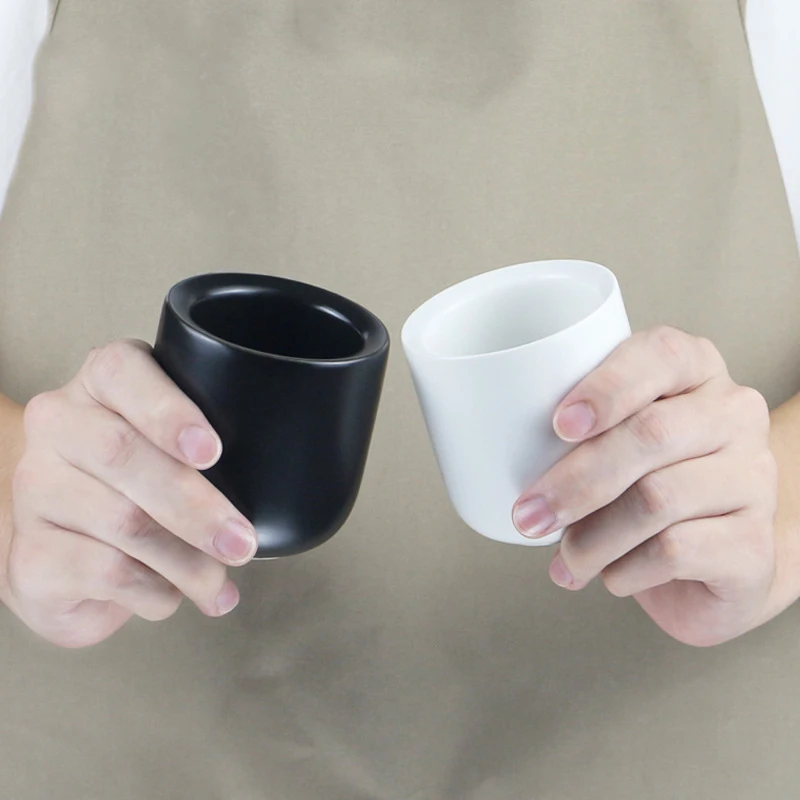 厚手の100mlセラミックコーヒーマグカップ、優れた保温効果 - Good Coffee Tea のレビューと価格