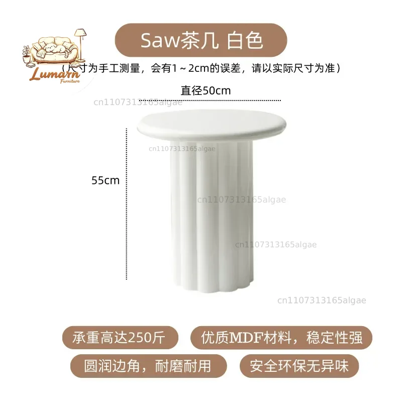 北欧ミニマリズム無垢材円形コーナーソファテーブルクリエイティ - Coffee Tea Unit のレビューと価格