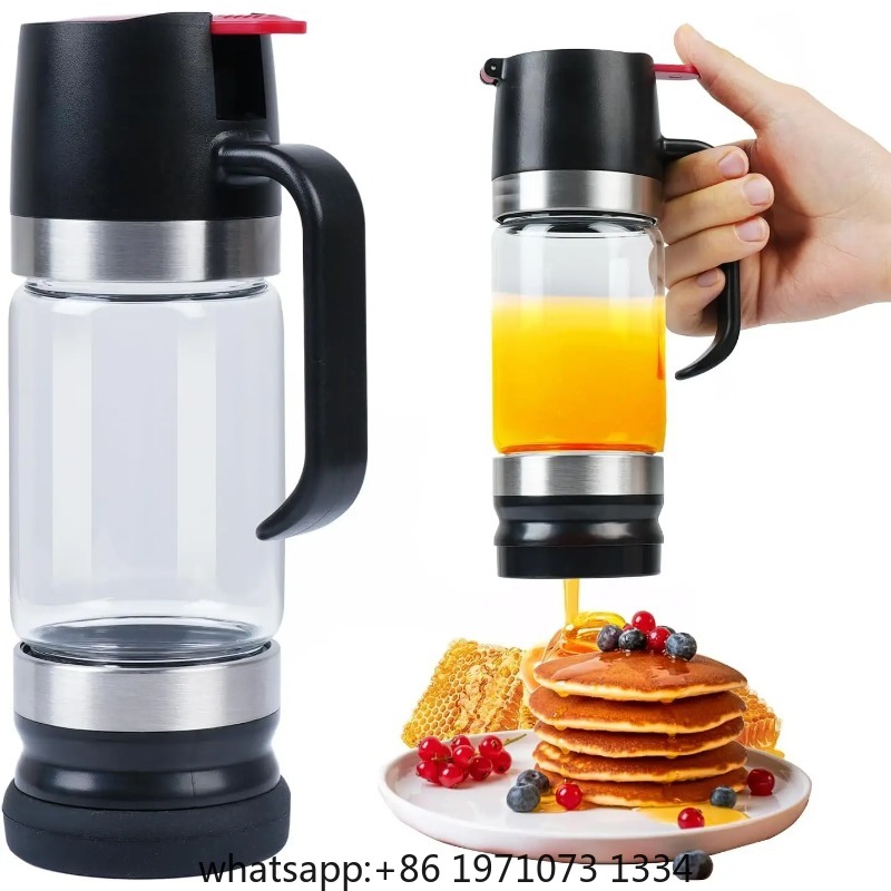 ベース付きの液だれしないハニーディスペンサー、ハンドル付きガ - Coffee Or Tea Please のレビューと価格