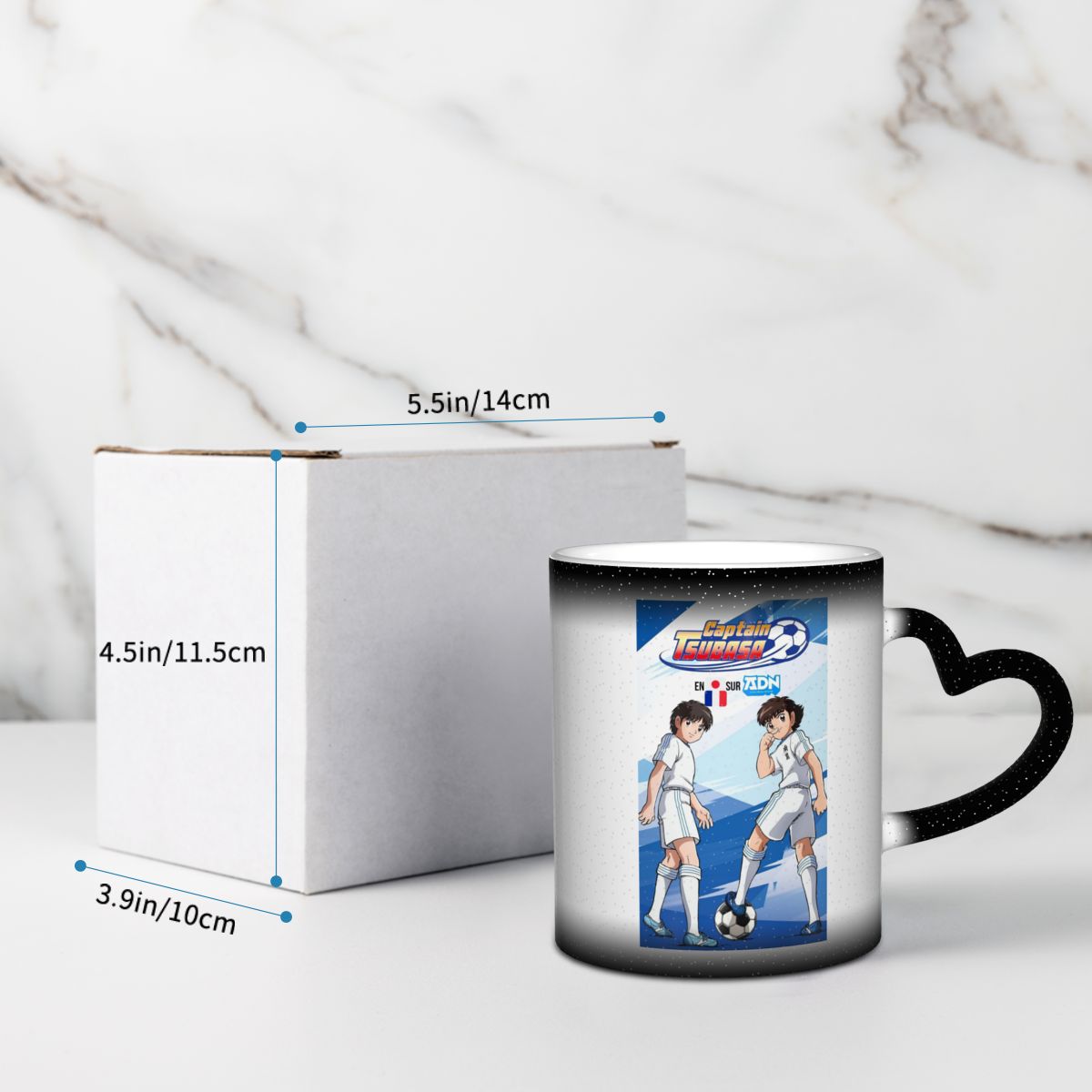 キャプテン・ツバサの日本サッカーアニメマグカップ 面白いセラ - Coffee Tea Japan のレビューと価格