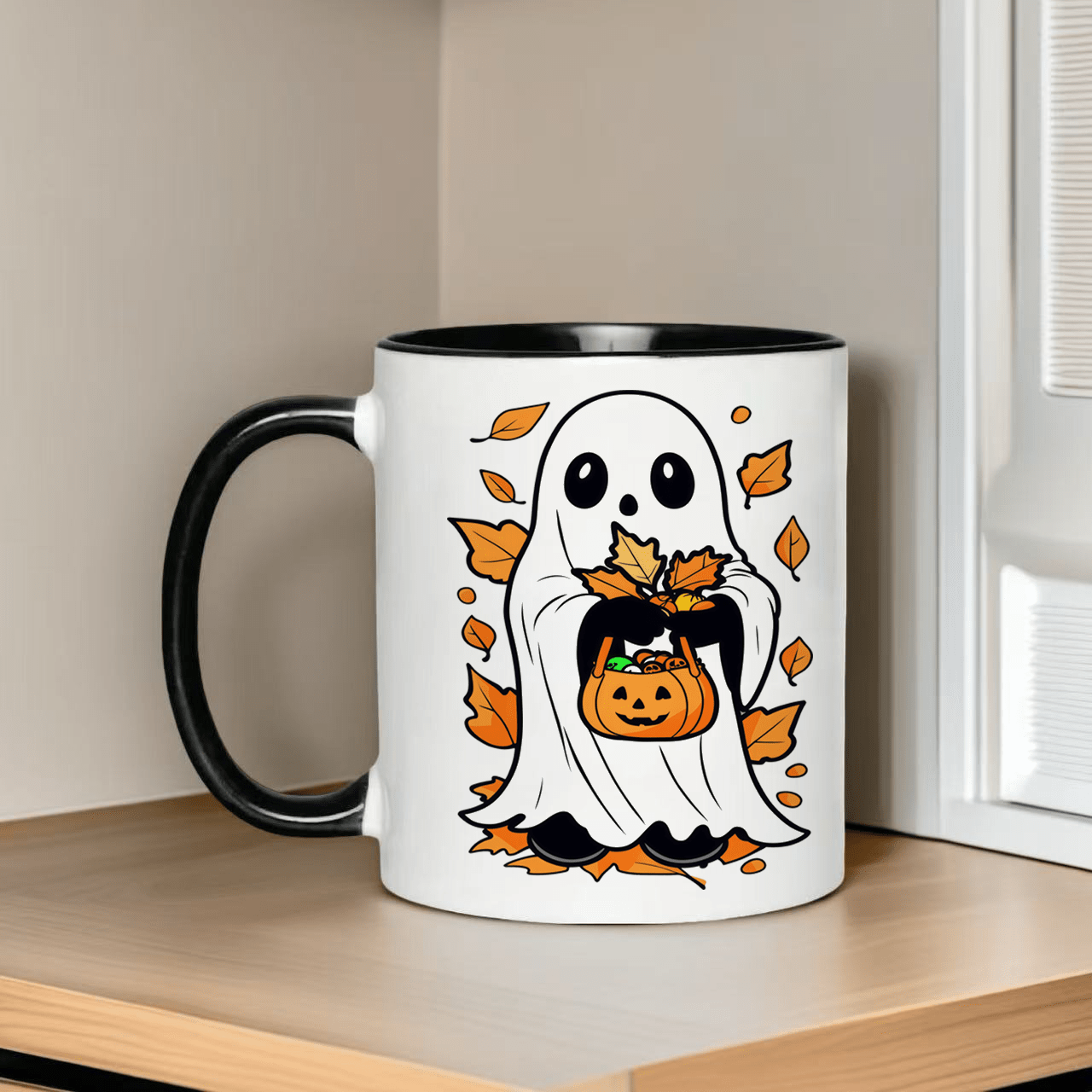 1個、11オンス、セラミックマグ、耐熱性、無臭。 ハロウィン - Coffee Or Tea Please のレビューと価格
