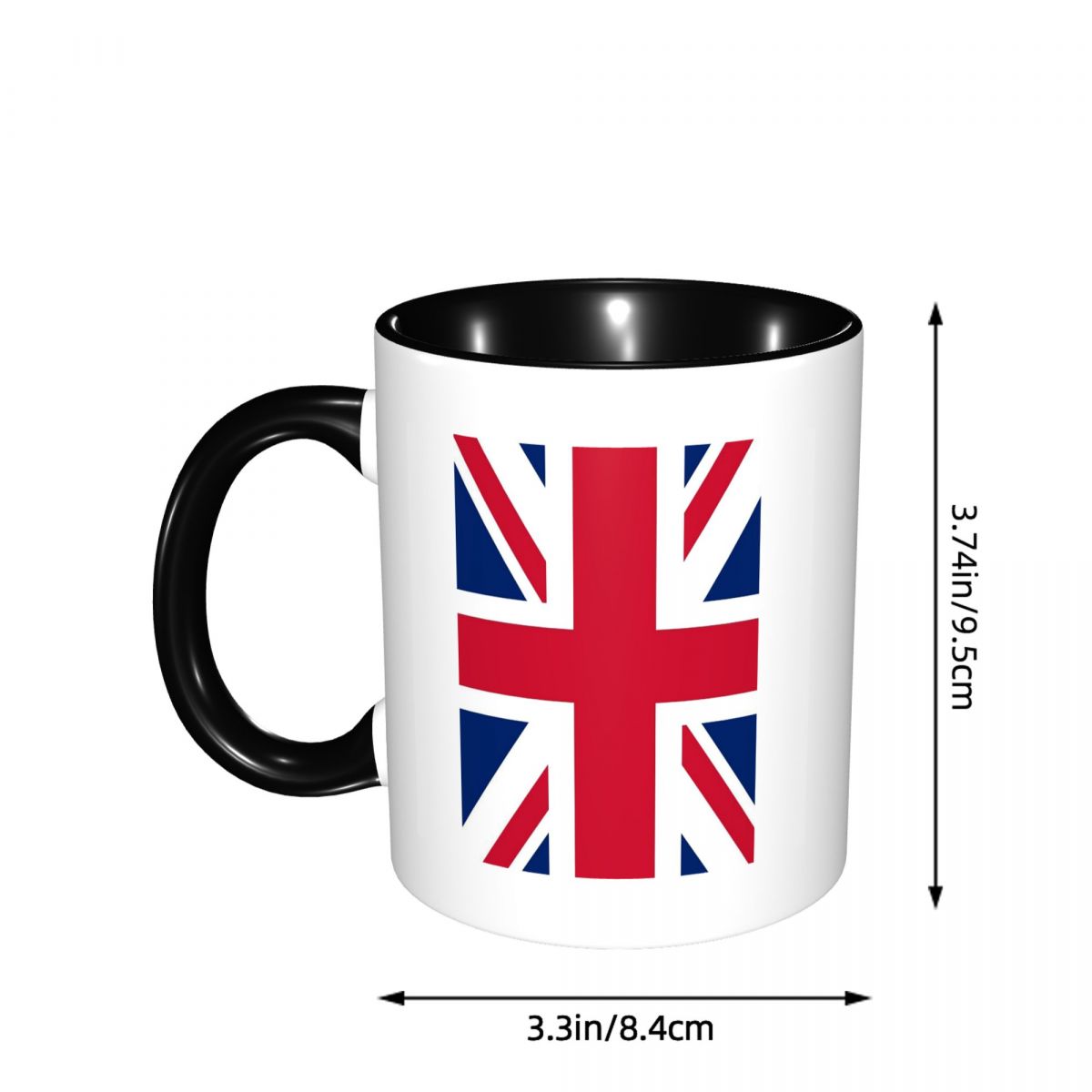 英国の国旗マグカップ面白いセラミックコーヒーカップティーマグ - Coffee Tea Unit のレビューと価格
