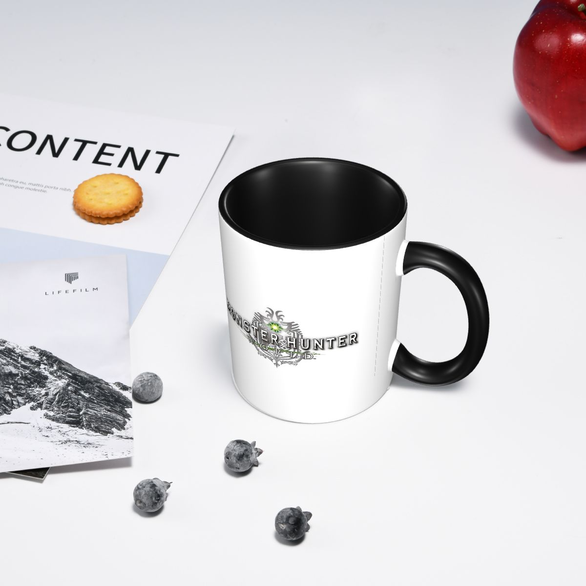 モンスターハンターワールドロゴマグ面白いセラミックコーヒーカ - Coffee Tea World のレビューと価格