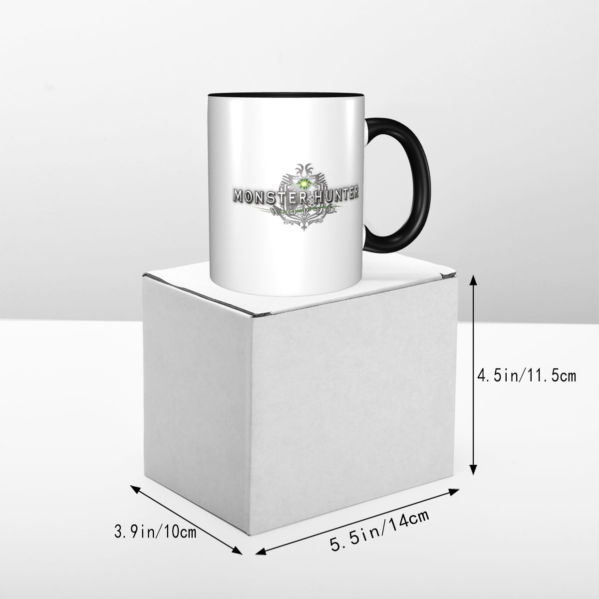 モンスターハンターワールドロゴマグ面白いセラミックコーヒーカ - Coffee Tea World のレビューと価格