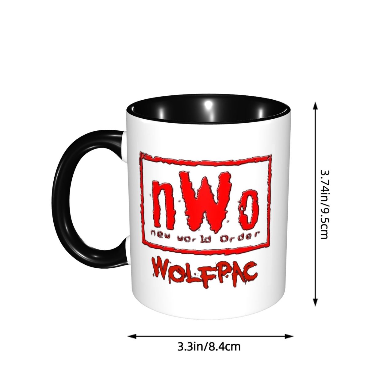 NWO 新世界秩序レスリングマグ面白いセラミックコーヒーカッ - Coffee Tea World のレビューと価格