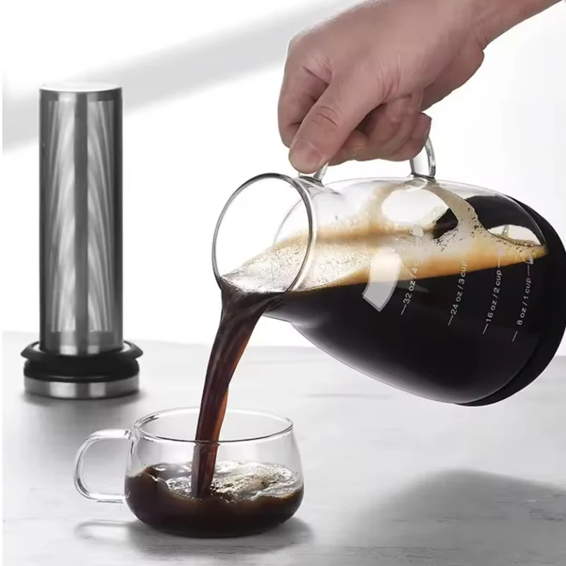 960ml エスプレッソアイスドリップメーカー ガラスポット - Coffee And Tea Glass のレビューと価格