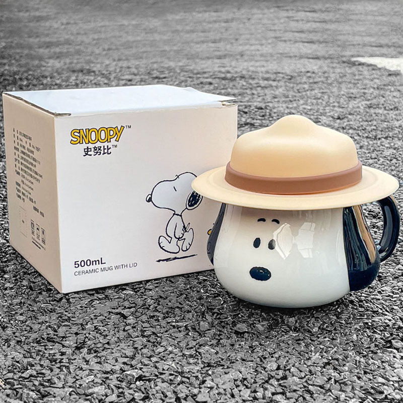 スヌーピーセラミックマグかわいい漫画アニメコーヒーカップかわ - Good Coffee Tea のレビューと価格